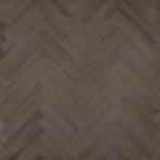 FLOER Visgraat PVC FLR-3519 Zwart Eiken PVC, Huis en Inrichting, Stoffering | Vloerbedekking, Ophalen of Verzenden, Nieuw, Overige kleuren