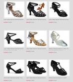Dansschoenen maat 39 dames salsa en latinschoenen OP=OP, Sport en Fitness, Dansen, Verzenden, Nieuw, Schoenen