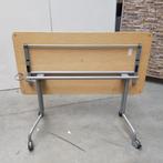 Kinnarps mobiele inklapbare kantoortafel - 140x70 cm, Ophalen of Verzenden, Nieuw