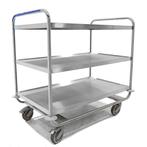 Gebruikte RVS wagens etagewagen / serveerwagen, Ophalen of Verzenden