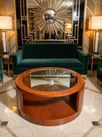 Salontafel - Glas, Metaal - Art Deco