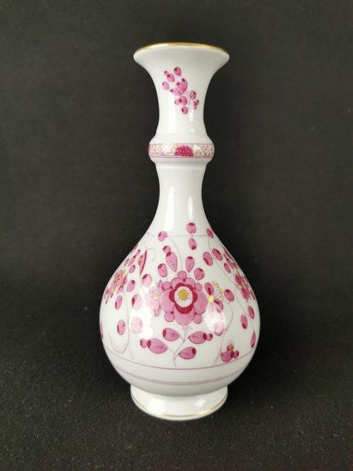 Meissen - Vaas -  Paars Indiaan (18cm) 1.Wahl  - Porselein, Antiek en Kunst, Antiek | Glas en Kristal