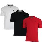 Donnay Donnay Heren - 3-Pack - Polo shirt Noah - Wit / Zwart, Kleding | Heren, Verzenden, Nieuw