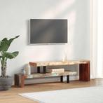 vidaXL Tv-meubel massief gerecycled hout, Huis en Inrichting, 100 tot 150 cm, Verzenden, Nieuw, Minder dan 100 cm