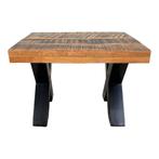 Bijzettafel Mangohout | Naturel | Outlet prijzen!, Huis en Inrichting, Tafels | Bijzettafels, Ophalen, Nieuw, Industrieel