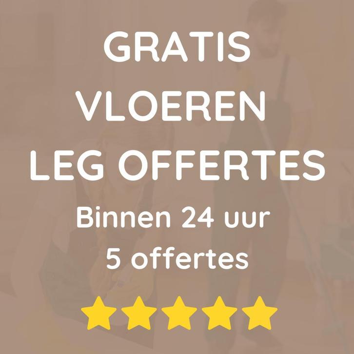 Vloer laten leggen Utrecht? Ontvang 5 GRATIS offertes!, Diensten en Vakmensen, Vloerleggers en Parketteurs, Houten vloeren, Laminaat of Parket