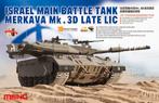 MENG-Model TS-025 Israel Main Battle Tank Merkava Mk.3D, Hobby en Vrije tijd, Modelbouw | Auto's en Voertuigen, Verzenden, Nieuw