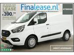 Ford Transit Custom 1.0 EcoBoost L1H1 PHEV 170PK Cam €390pm, Automaat, Wit, Nieuw, Ford