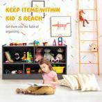Kinderboekenkast & Speelgoed Opslag 5 Kubussen Kinderen Opbe, Nieuw, Verzenden