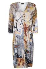 Ophilia jurk Ivy jersey dessin Maat:, Kleding | Dames, Jurken, Verzenden, Nieuw, Overige kleuren