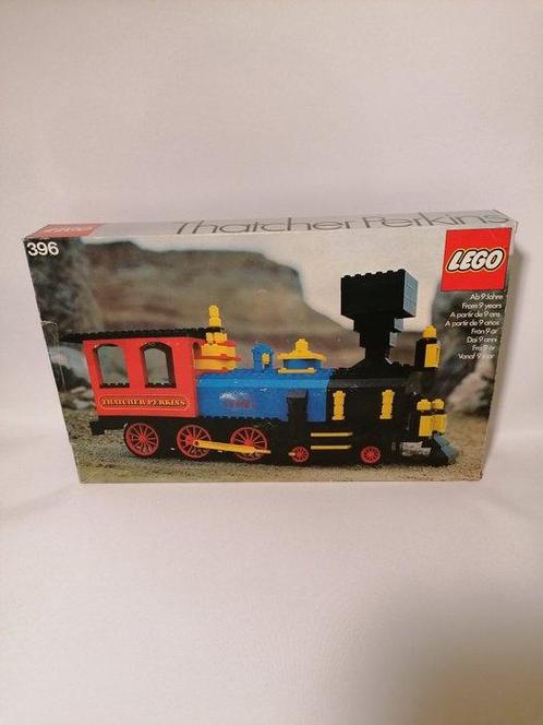 Lego - lego trein 396 Thatcher Perkins Locomotive met doos, Kinderen en Baby's, Speelgoed | Duplo en Lego