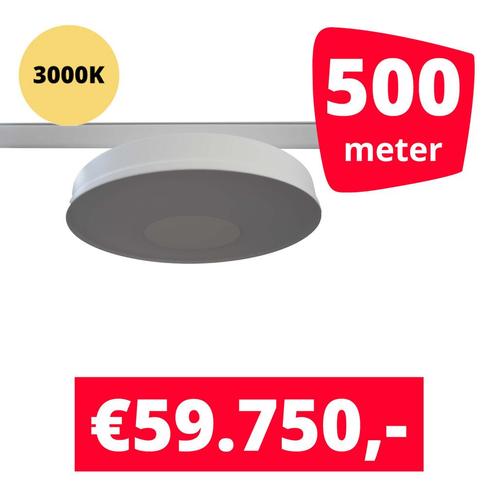 LED Railverlichting Galactic Wit 3000K 500 spots + 500M, Zakelijke goederen, Kantoor en Winkelinrichting | Winkel en Inventaris