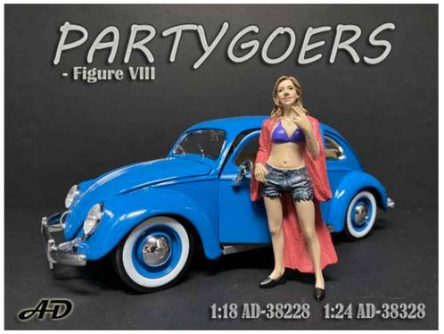 GSDCCad 00038328 1/24 Partygoers figure #VIII (1:24) (1:24), Hobby en Vrije tijd, Modelbouw | Figuren en Diorama's, Nieuw, Ophalen of Verzenden
