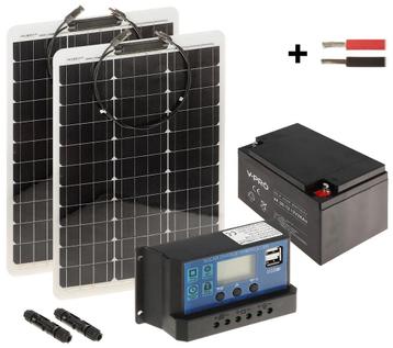 WL4 SOLAR-KIT-260B50-20F complete zonne-energie kit met 12V beschikbaar voor biedingen