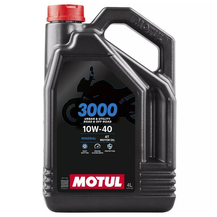 MOTUL 3000 4T 10W40, 4 liter Motul 107693, Auto-onderdelen, Motor en Toebehoren, Nieuw, Ophalen of Verzenden