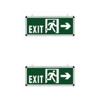 LED Noodverlichting Exit - 2 Pack - Rabonta Links/Rechts -, Ophalen of Verzenden, Nieuw