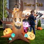 180cm Hoge Opblaasbare Dode Halloween-Boom met Pompoenspookb