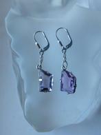 Zilver, Brazilian Amethyst - Oorbellen - Art Deco-stijl, Antiek en Kunst