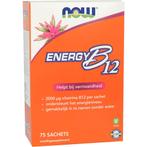 NOW Energy B12 - 75 sachets, Verzenden, Nieuw
