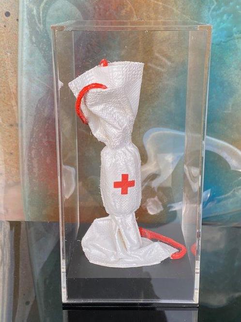 Laurence JENK (1965) - WRAPPING CANDY MASK, Antiek en Kunst, Kunst | Schilderijen | Modern