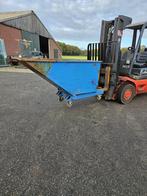 Kiepbak kantelbak spanenbak heftruck 800 liter, Voorzetapparatuur