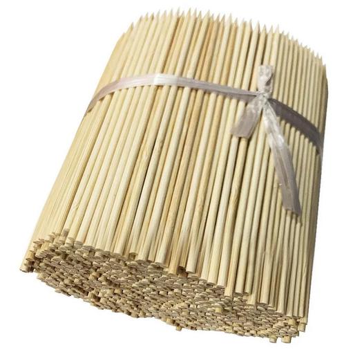 Set van 1000 korte bamboestokken (2,5 mm x 15 cm, aan één k, Doe-het-zelf en Verbouw, Gereedschap | Handgereedschap, Nieuw, Ophalen of Verzenden