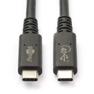 USB C naar USB C kabel | 1 meter | USB 4.0, Computers en Software, Pc- en Netwerkkabels, Nieuw, Verzenden