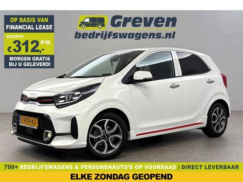 Kia Picanto 1.0 DPi GT-Line Clima Camera Carplay Cruise LED, Auto's, Bestelauto's, Te koop, Handgeschakeld, Financial lease, Benzine
