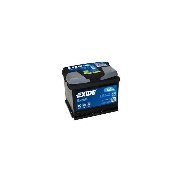 Exide Excell 12V 44Ah - Loodzuur - Startaccu - EB442, Watersport en Boten, Bootonderdelen, Nieuw