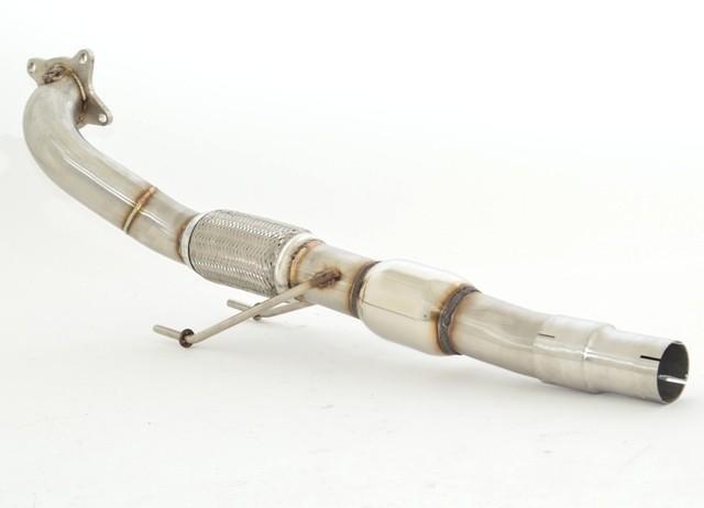 VW Polo 6R WRC 76mm Downpipe met 200 cels Sport-Kat., Auto-onderdelen, Overige Auto-onderdelen, Ophalen of Verzenden