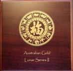 Verzameldoos Gouden Lunar II - 1/2 oz (12 munten), Postzegels en Munten, Munten | Oceanië, Verzenden, Losse munt, Goud