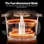 Elektrische keukenmachine, 300 W, 3 snelheidsstanden, 8 roes, Verzenden, Zo goed als nieuw