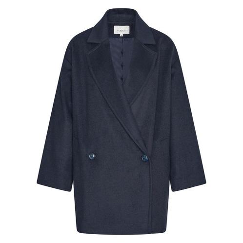 -30% HV Society  HV Society Wollen jas hvsalysha  maat 36, Kleding | Dames, Jassen | Winter, Bruin, Nieuw, Verzenden