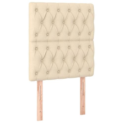 Hoofdborden Creme - Retourdeal - Verstelbaar & Voordelig!, Huis en Inrichting, Slaapkamer | Matrassen en Bedbodems, 80 cm, Nieuw