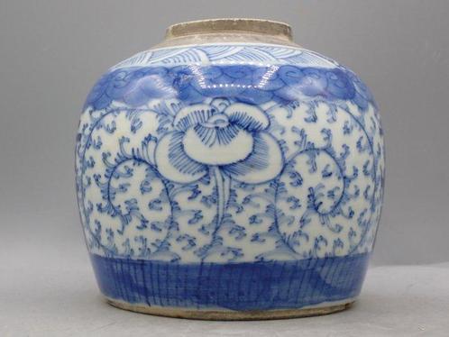 Pot - Shuangxi dubbele geluk - Porselein, Antiek en Kunst, Antiek | Overige Antiek