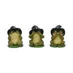 Beeldjes - Three Wise Toads 10,3cm, Ophalen of Verzenden, Nieuw
