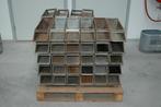 Vintage industriële metalen stapelbakken jaren 60 stapelbak, Ophalen, Gebruikt