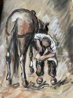 Antonio Asturi (1904-1986) - Il maniscalco, Antiek en Kunst