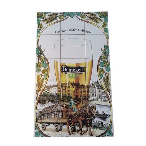 Heineken tegeltableau, Zakelijke goederen, Horeca | Keukenapparatuur, Nieuw in verpakking, Verzenden