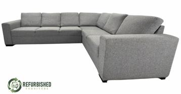 Grijze 5-zits hoekbank – ruim &amp; stijlvol €349,95 beschikbaar voor biedingen