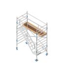 ASC trappentoren 135 x 250 x 4 mtr. WH, Doe-het-zelf en Verbouw, Ladders en Trappen, Verzenden, Nieuw, Trap