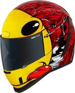 Icon Airform Brozak MIPS Integraalhelm Rood Geel, Motoren, Nieuw met kaartje, Overige merken, Heren, Verzenden