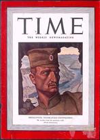 Cover Time Magazine1942 met MIHAILOVICH (lijst optie), Verzamelen, Verzenden, Foto of Poster