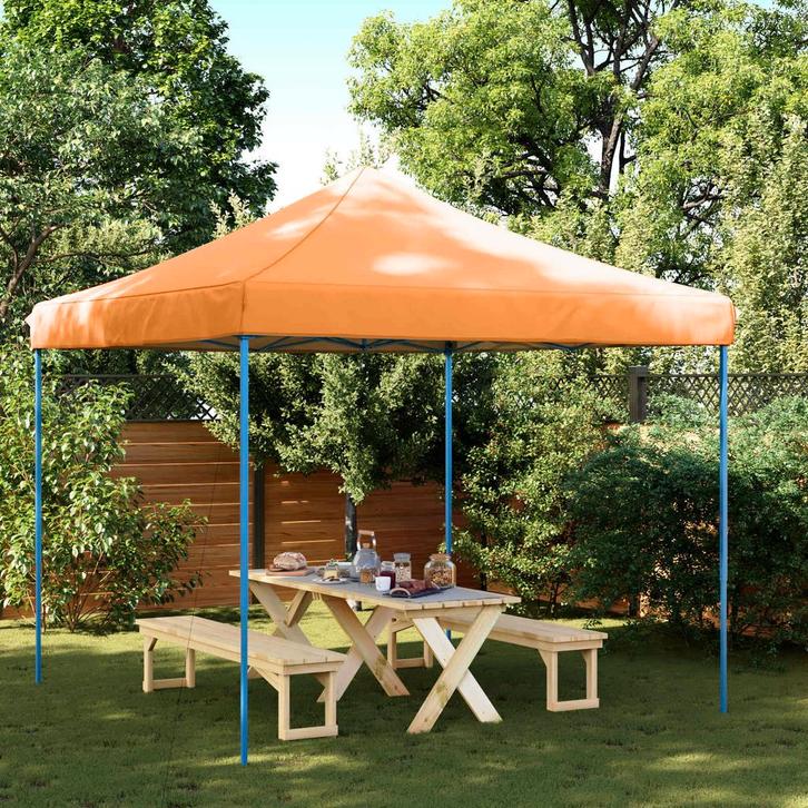 vidaXL Partytent Oranje 292 x 292 x 315 cm Oxford Stof, Tuin en Terras, Partytenten, Partytent, Nieuw, Verzenden
