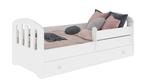 Peuterbed FELIX - met lade - 160x80 cm - wit, Kinderen en Baby's, Kinderkamer | Bedden, Ophalen of Verzenden, Nieuw