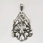 Handmade - Zilver - Ketting met hanger - Art Nouveau