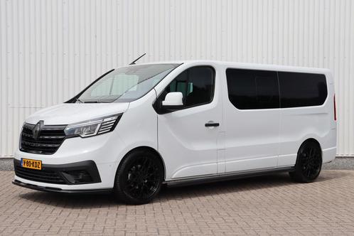 Renault Trafic 2.0 dCi EDC 170 L2H1 Extra DC Anniversary | 1, Auto's, Bestelauto's, Dealer onderhouden, Lease, Zwart, Automaat