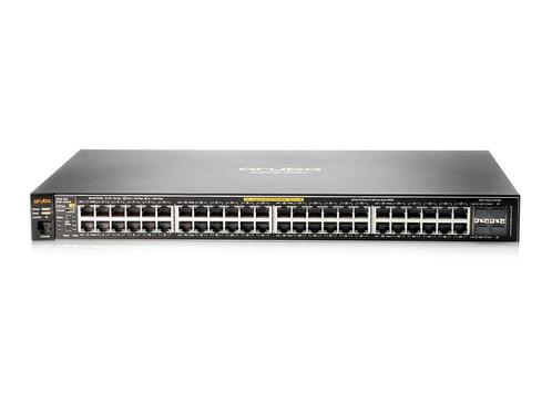 HP ARUBA 2530-48G - 48x 1Gb  4x SFP PoE+ Switch 48-port P/N:, Computers en Software, Netwerk switches, Refurbished, Ophalen of Verzenden