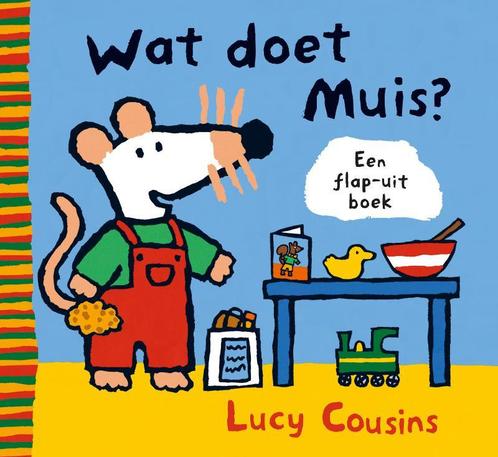 Wat doet Muis ? / Een flap-uit boek 9789025842086, Boeken, Kinderboeken | Baby's en Peuters, Zo goed als nieuw, Verzenden