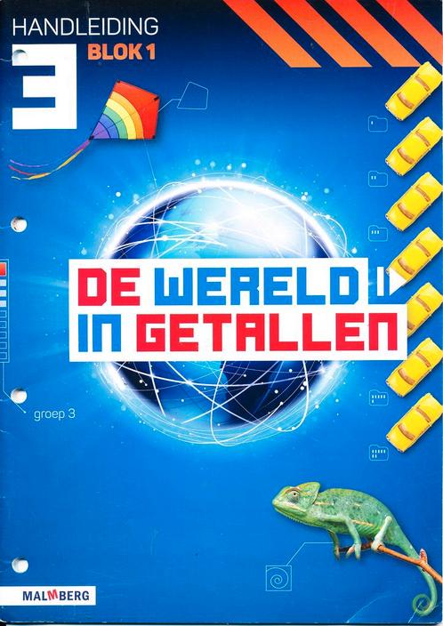 De wereld in Getallen versie 5 Handleiding blok 1 groep 3, Boeken, Schoolboeken, Nieuw, Verzenden
